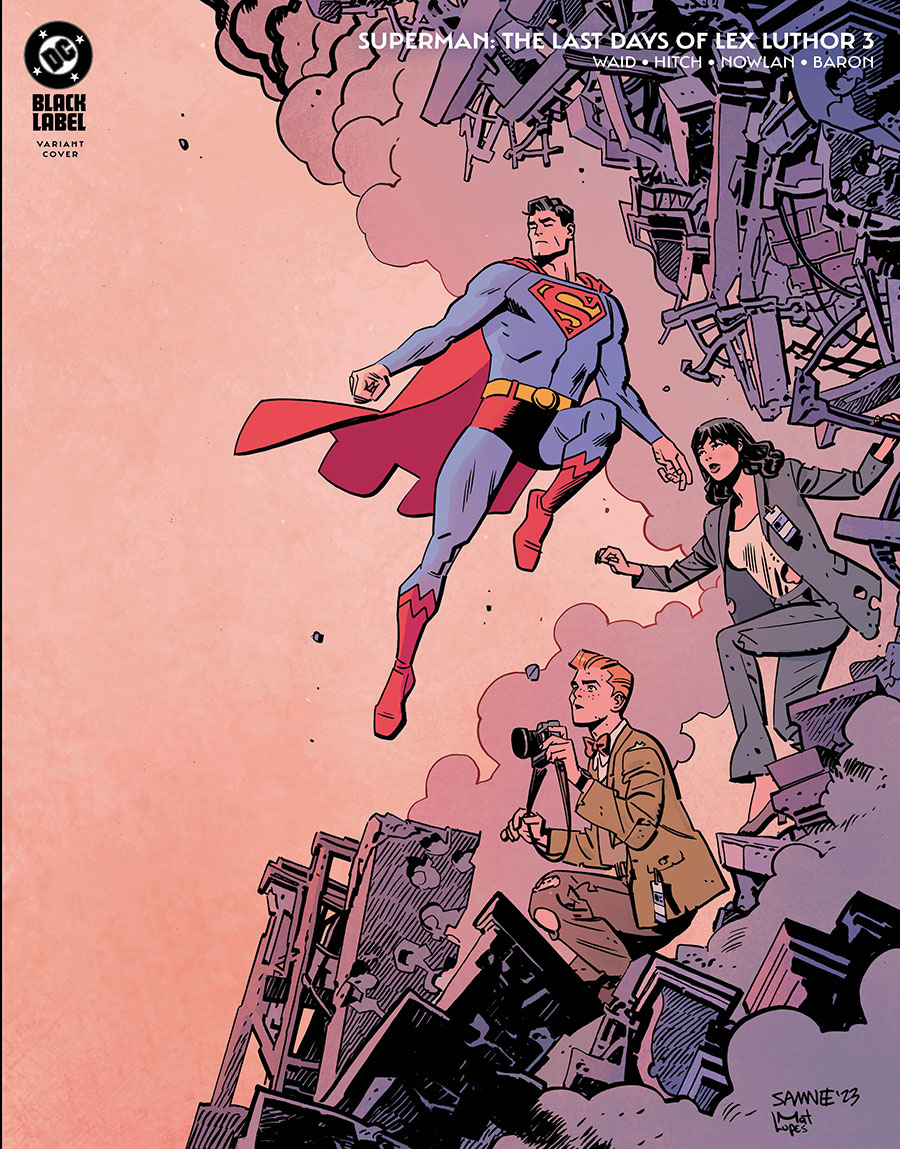 Superman The Last Days Of Lex Luthor #3 Cover B Variant Chris Samnee Cover