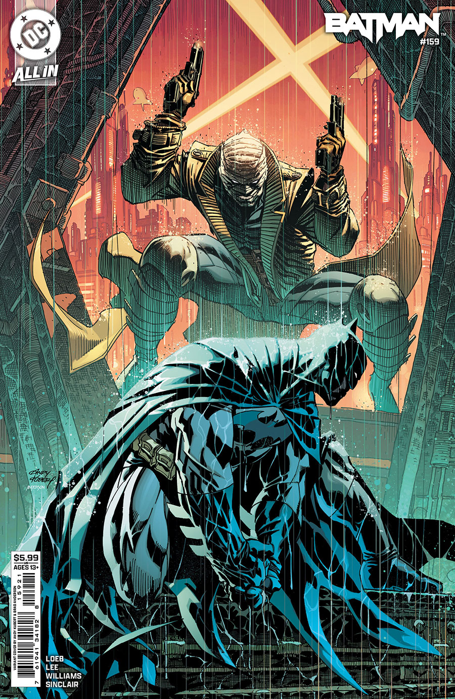 Batman Vol 3 #159 Cover B Variant Andy Kubert Card Stock Cover (DC All In)(Hush 2 Part 2)