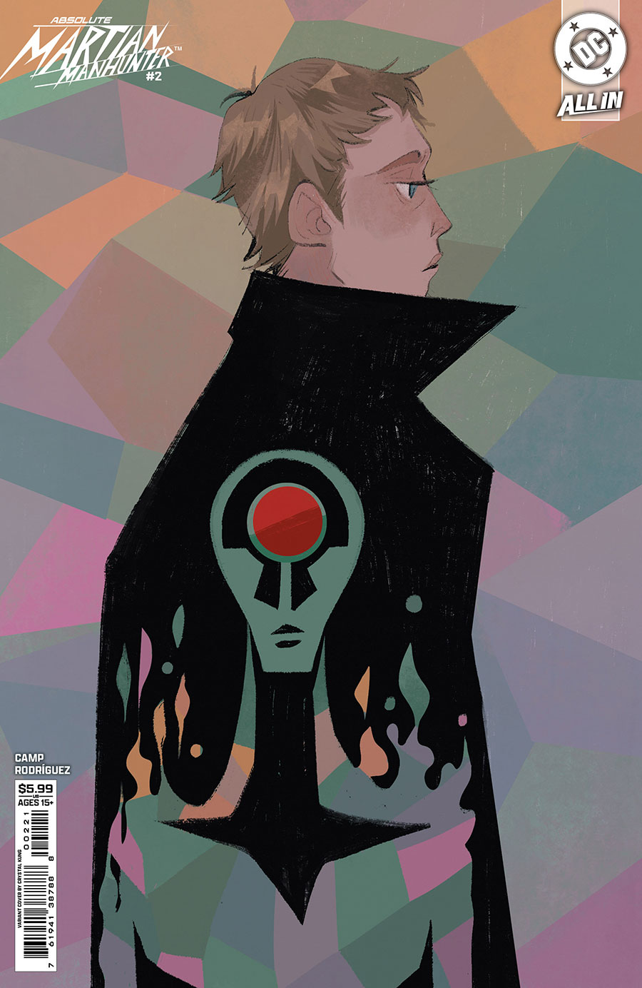 Absolute Martian Manhunter #2 Cover B Variant Crystal Kung Card Stock Cover (DC All In)