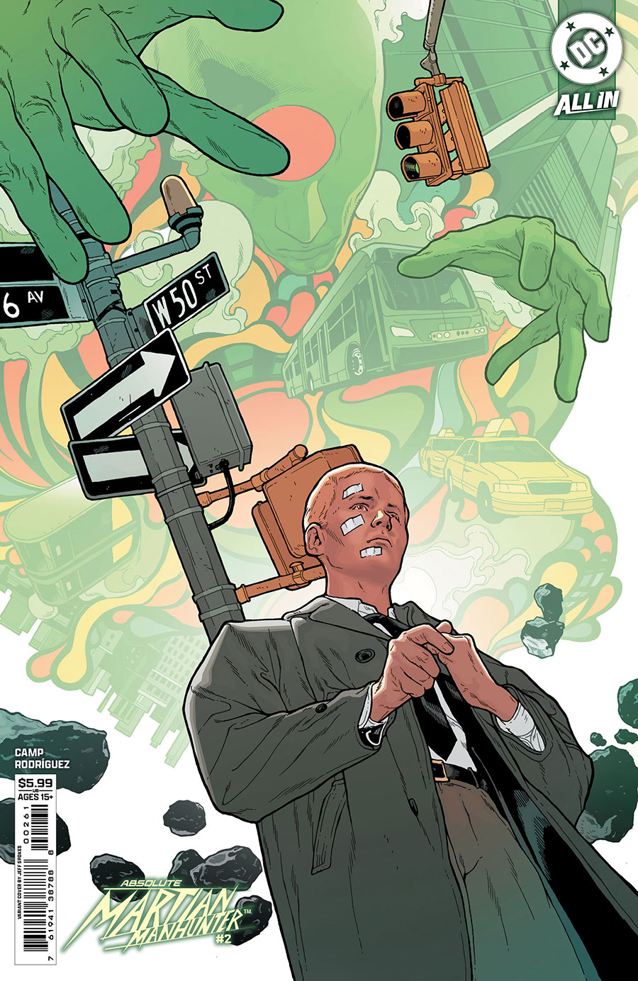 Absolute Martian Manhunter #2 Cover D Variant Jeff Spokes Connecting Card Stock Cover (DC All In)