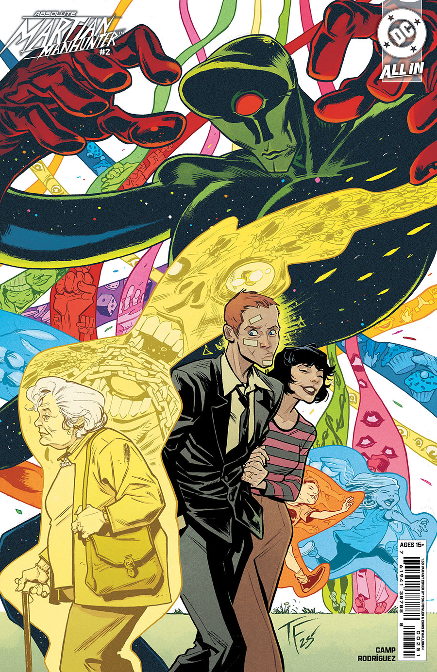 Absolute Martian Manhunter #2 Cover F Incentive Tom Fowler & Chris O Halloran Card Stock Variant Cover (DC All In)