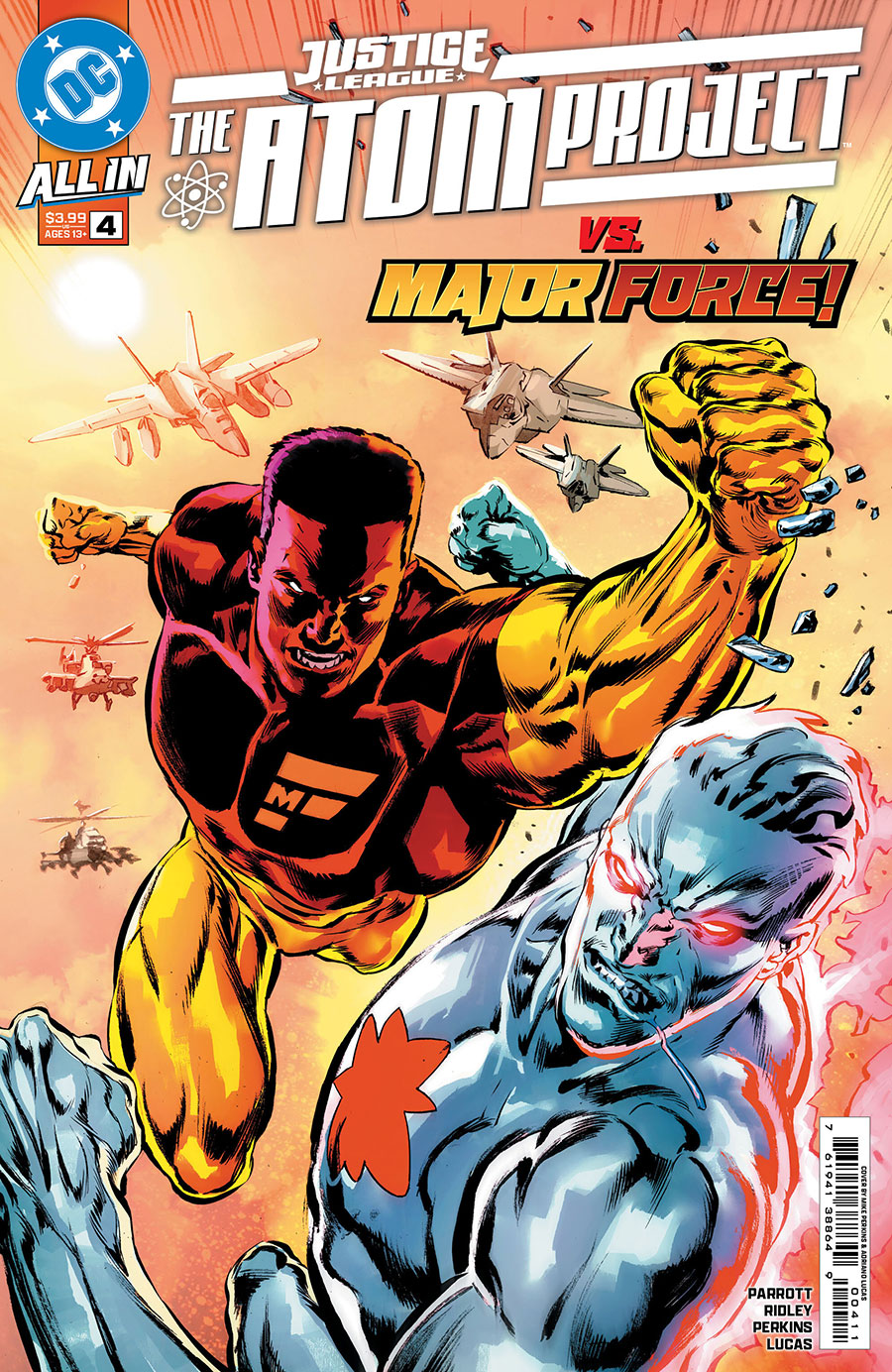 Justice League The Atom Project #4 Cover A Regular Mike Perkins Cover (DC All In)