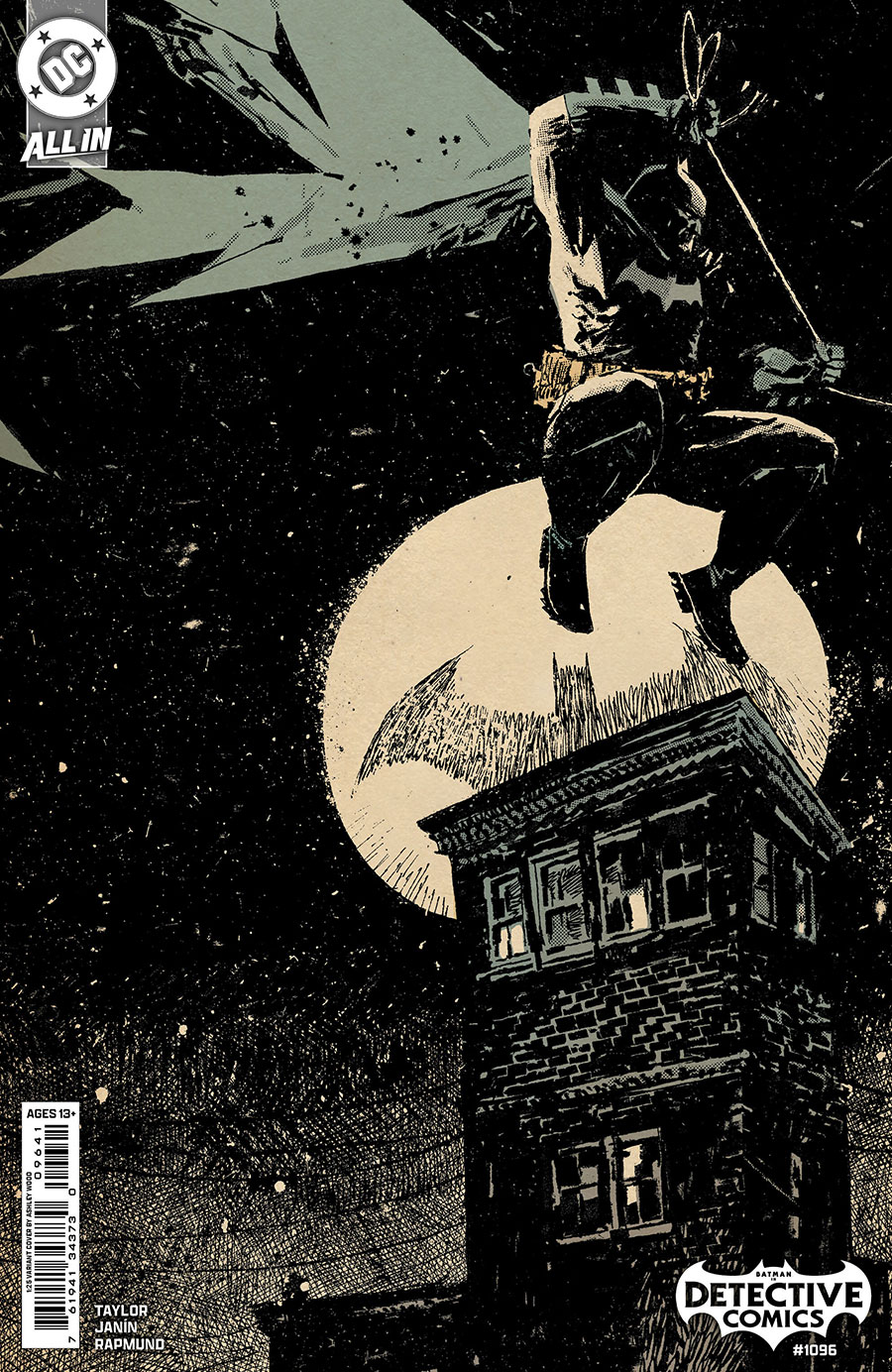 Detective Comics Vol 2 #1096 Cover D Incentive Ashley Wood Card Stock Variant Cover (DC All In)