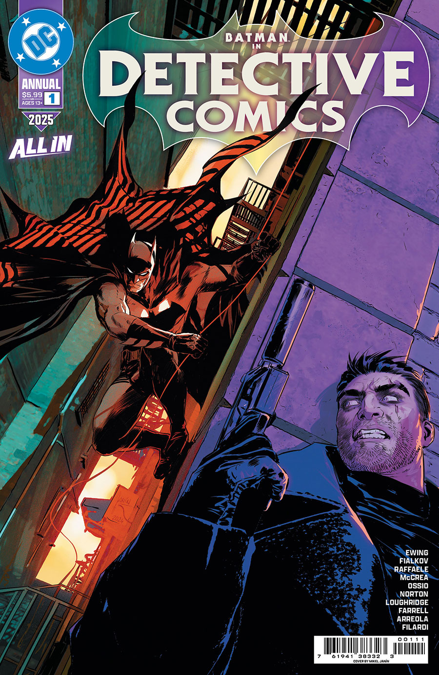 Detective Comics 2025 Annual #1 (One Shot) Cover A Regular Mikel Janin Cover (DC All In)