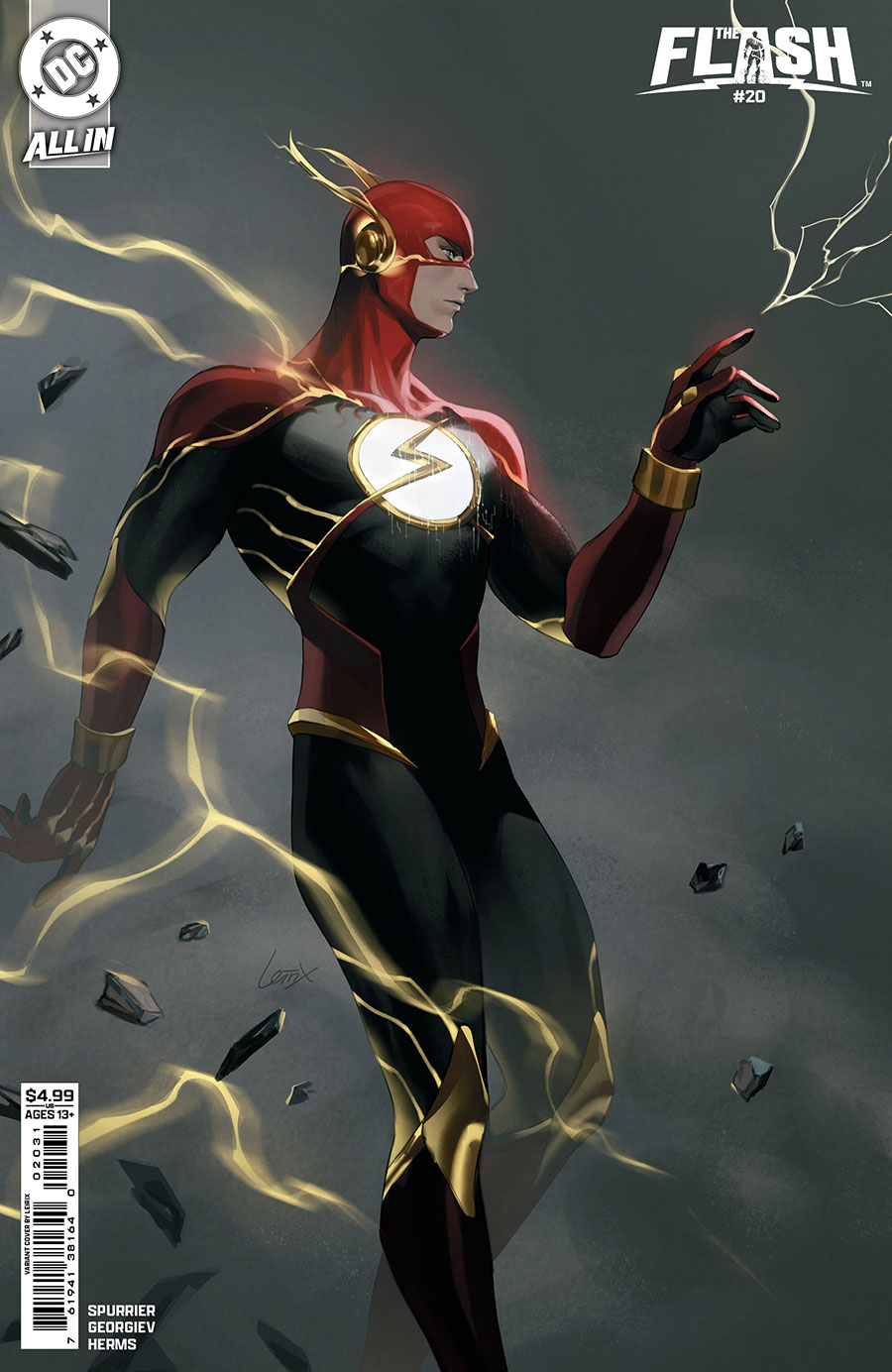 Flash Vol 6 #20 Cover C Variant Lesley Leirix Li Card Stock Cover (DC All In)