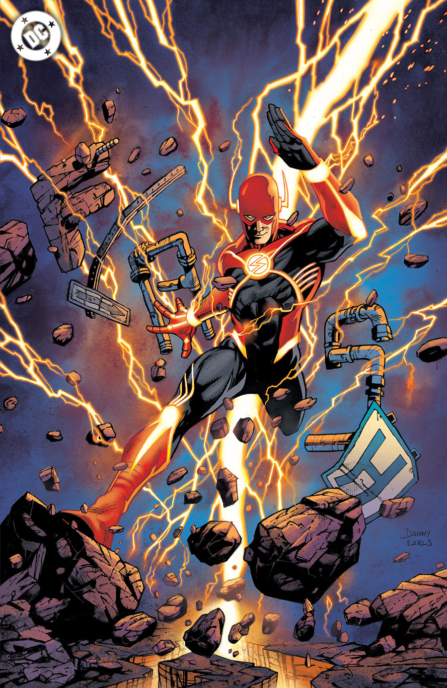 Flash Vol 6 #20 Cover D Variant Danny Earls Foil Cover (DC All In)