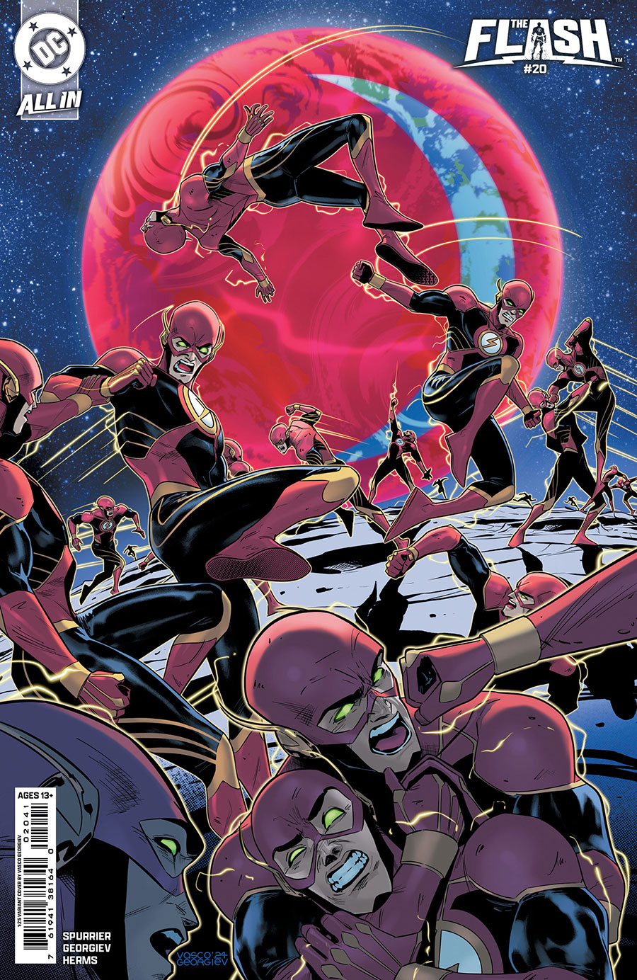 Flash Vol 6 #20 Cover E Incentive Vasco Georgiev Card Stock Variant Cover (DC All In)