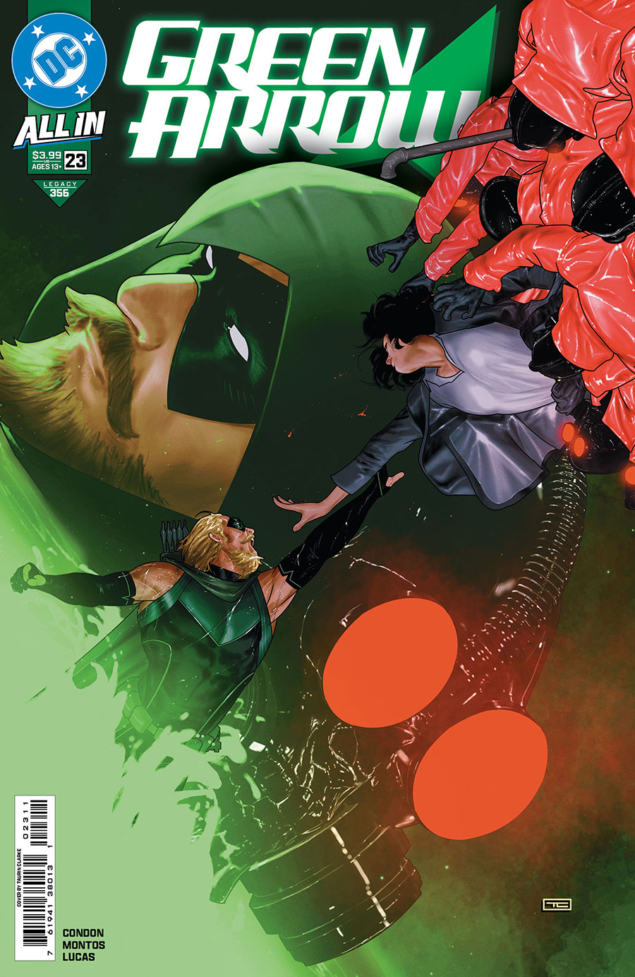 Green Arrow Vol 8 #23 Cover A Regular Taurin Clarke Cover (DC All In)