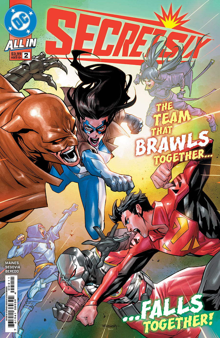 Secret Six Vol 5 #2 Cover A Regular Stephen Segovia Cover (DC All In)