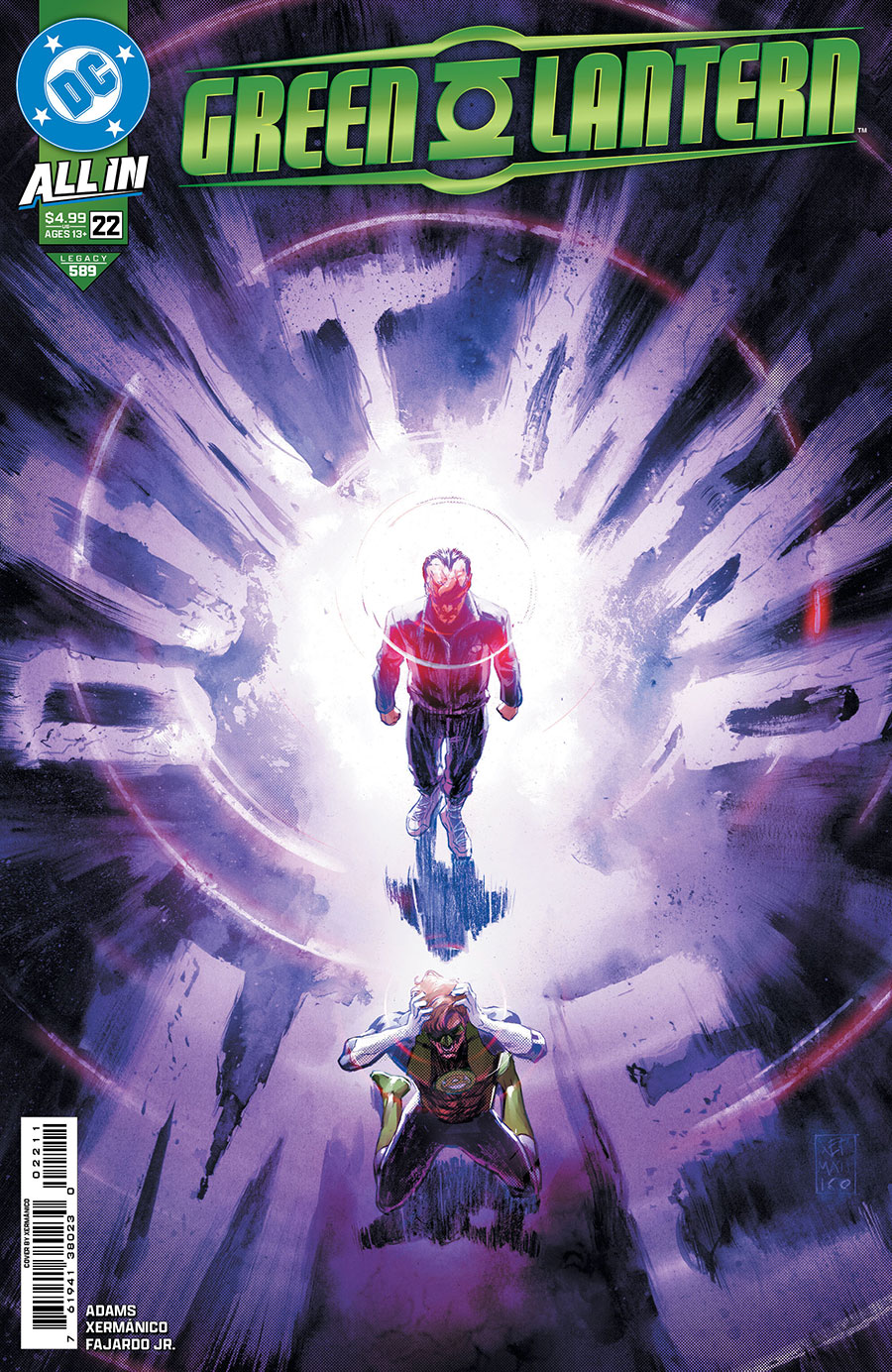 Green Lantern Vol 8 #22 Cover A Regular Xermanico Cover (DC All In)