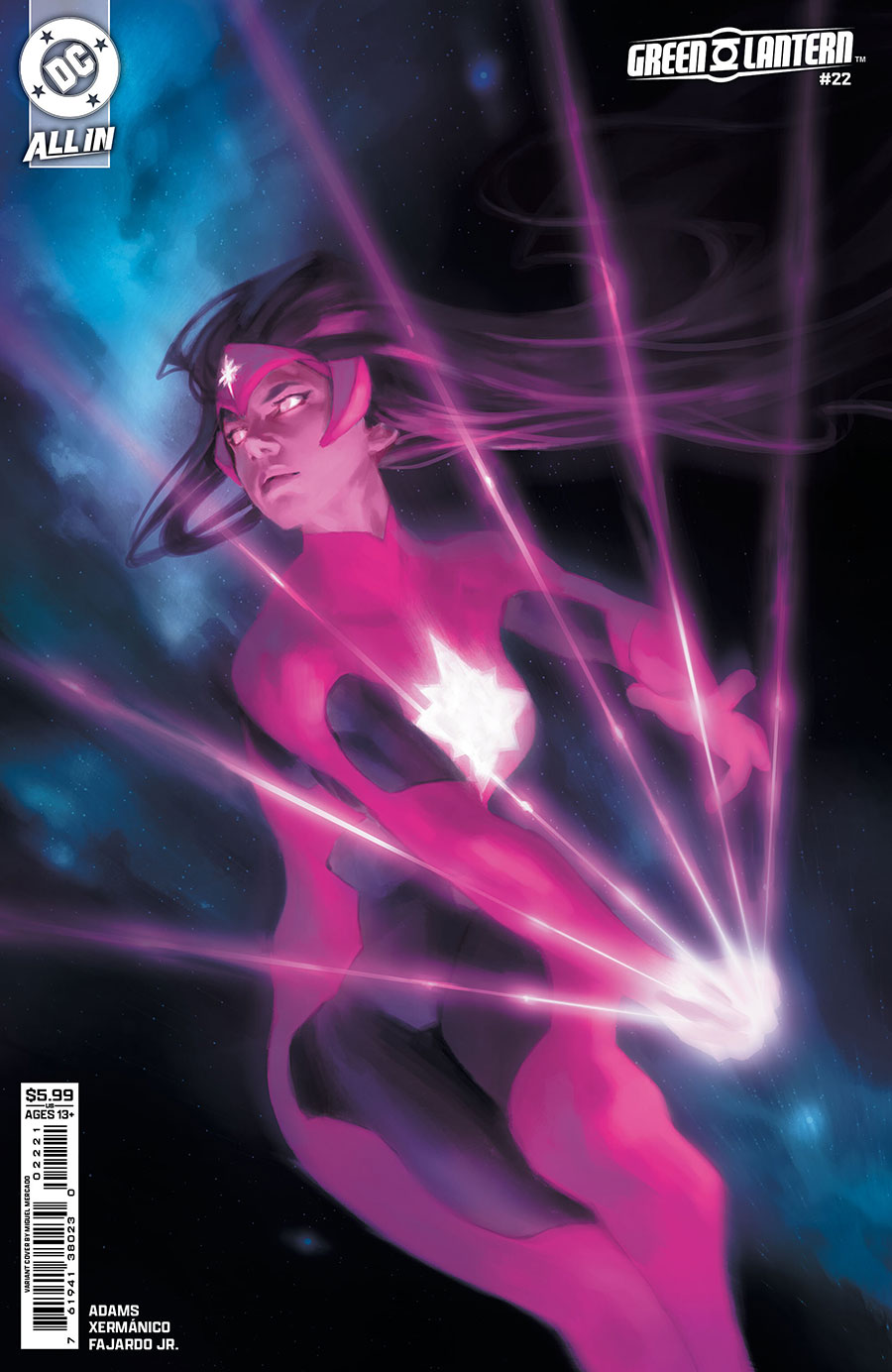 Green Lantern Vol 8 #22 Cover C Variant Miguel Mercado Card Stock Cover (DC All In)