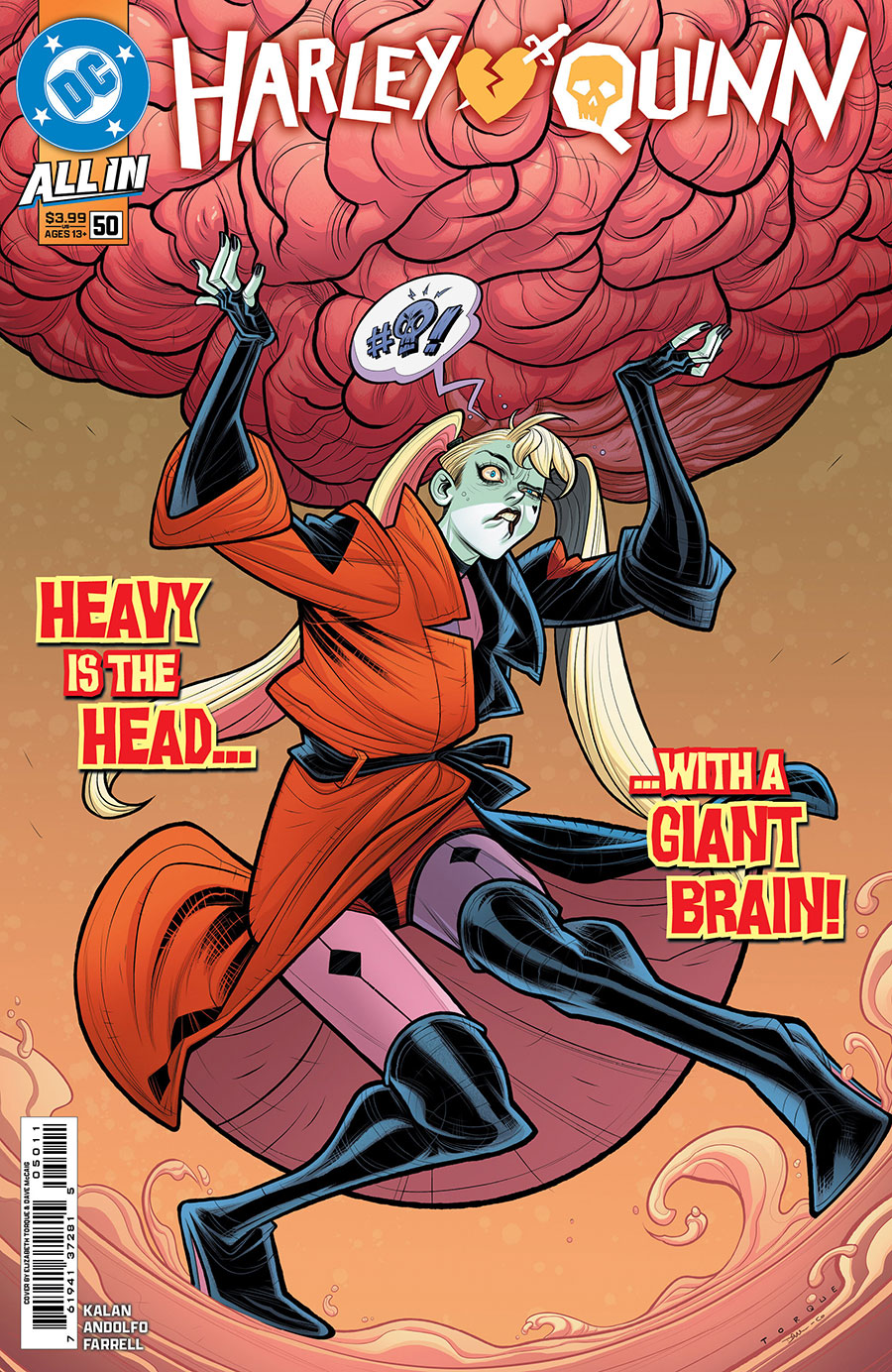 Harley Quinn Vol 4 #50 Cover A Regular Elizabeth Torque Cover (DC All In)
