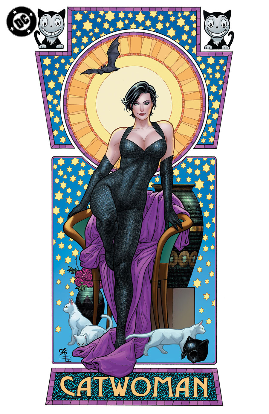 Catwoman Vol 5 #75 Cover E Incentive Frank Cho Virgin Card Stock Variant Cover (DC All In)