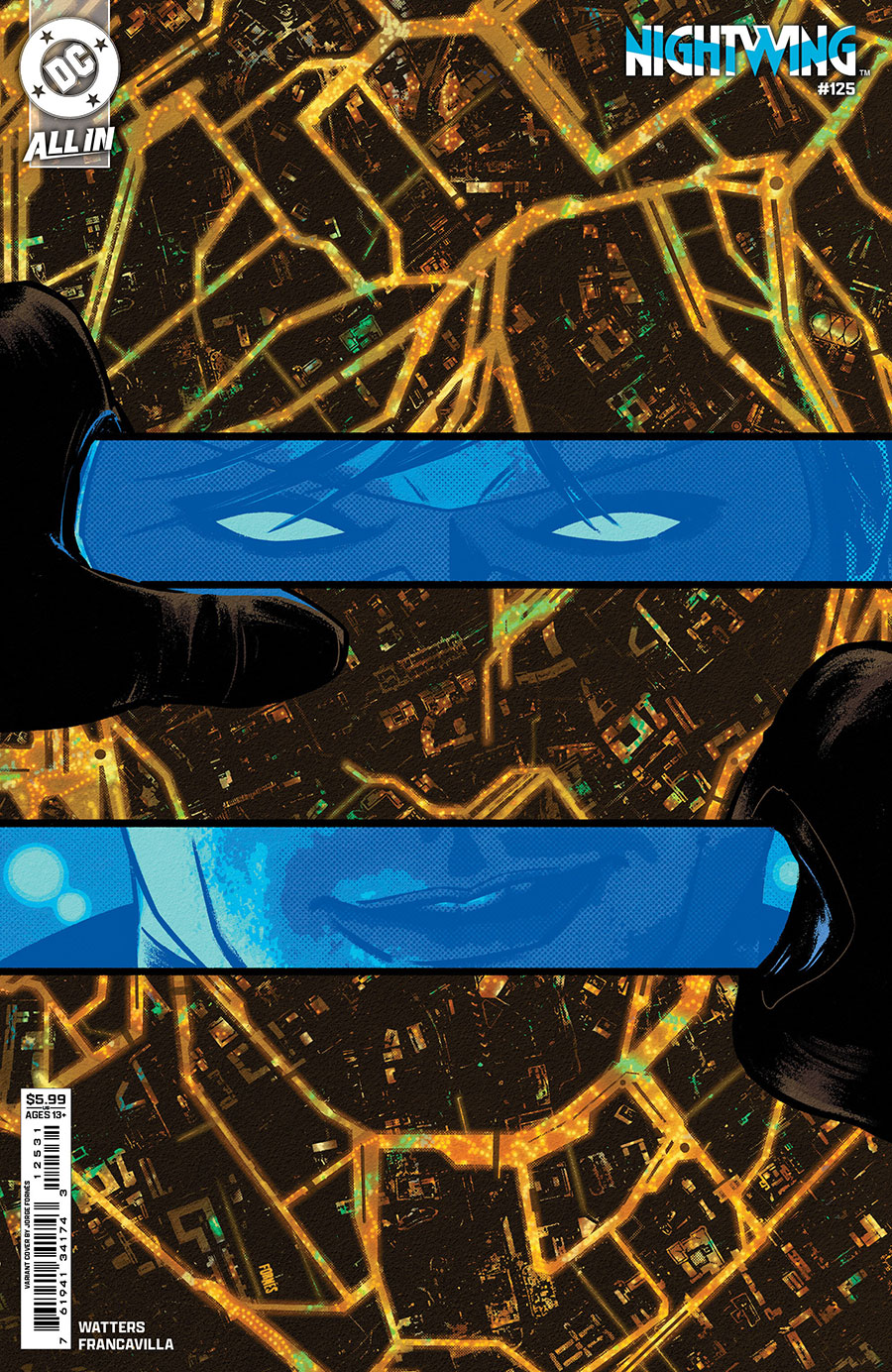 Nightwing Vol 4 #125 Cover B Variant Jorge Fornes Card Stock Cover (DC All In)