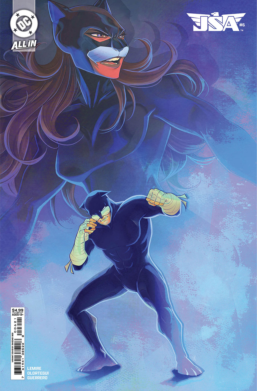JSA Vol 2 #6 Cover B Variant Sweeney Boo Card Stock Cover (DC All In)