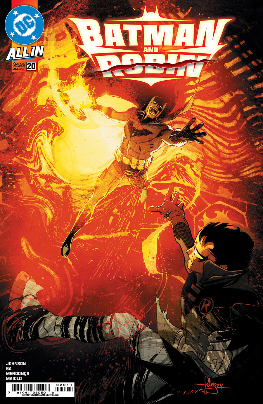 Batman And Robin Vol 3 #20 Cover A Regular Javi Fernandez Cover (DC All In)