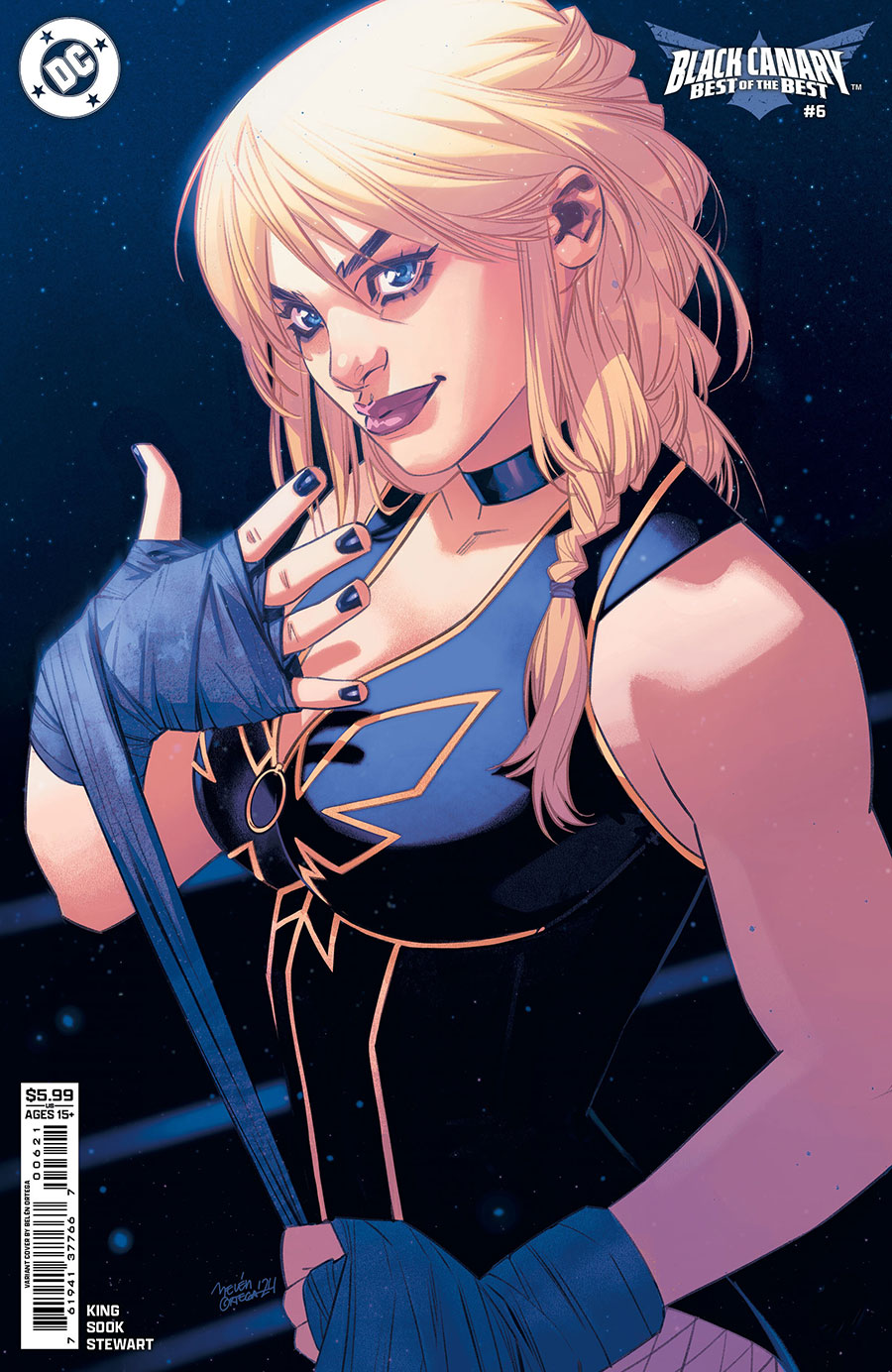 Black Canary Best Of The Best #6 Cover B Variant Belen Ortega Card Stock Cover