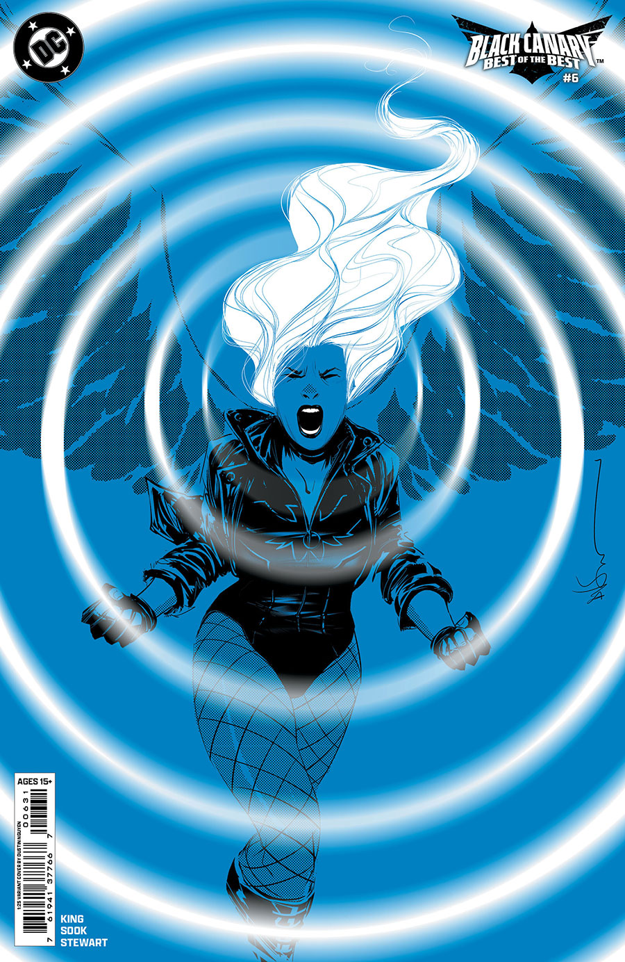 Black Canary Best Of The Best #6 Cover C Incentive Dustin Nguyen Card Stock Variant Cover