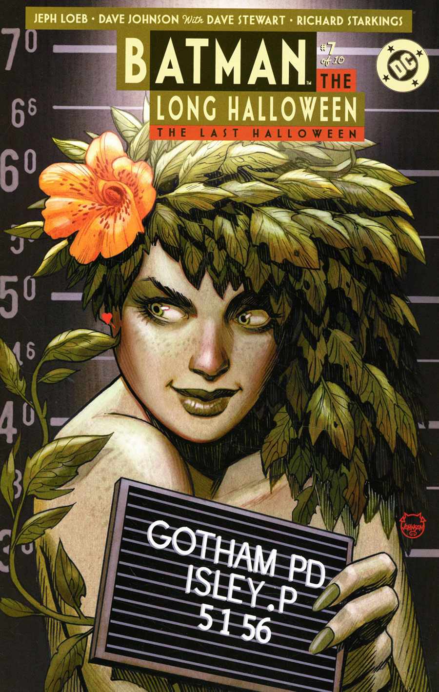 Batman The Long Halloween The Last Halloween #7 Cover B Variant Dave Johnson Card Stock Cover