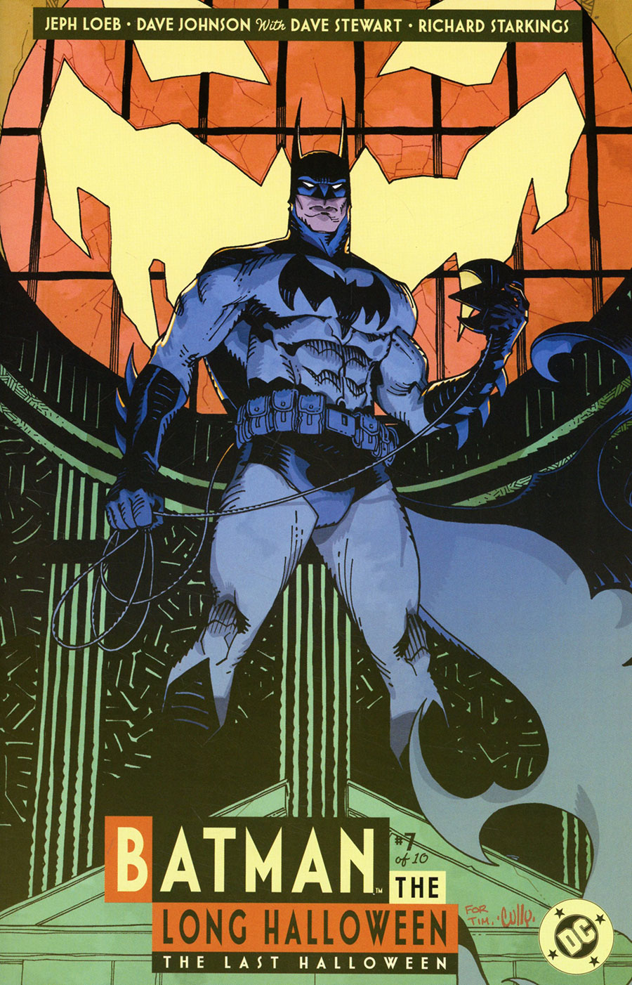 Batman The Long Halloween The Last Halloween #7 Cover C Variant Cully Hamner Card Stock Cover