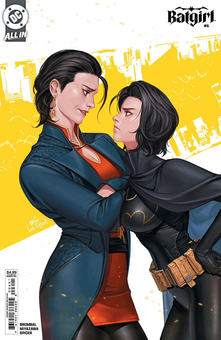 Batgirl Vol 6 #6 Cover B Variant Inhyuk Lee Card Stock Cover (DC All In)