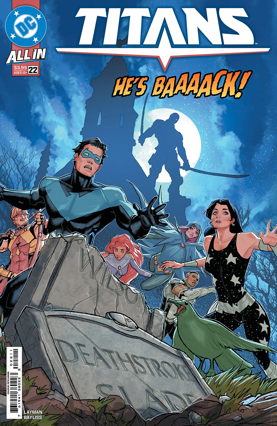 Titans Vol 4 #22 Cover A Regular Pete Woods Cover (DC All In)