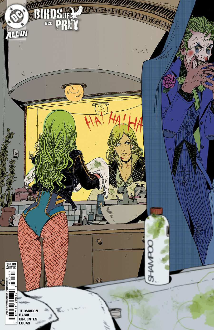 Birds Of Prey Vol 5 #20 Cover D Variant Zoe Thorogood April Fools Card Stock Cover (DC All In)
