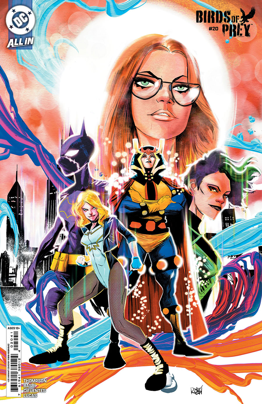 Birds Of Prey Vol 5 #20 Cover E Incentive Robbi Rodriguez Card Stock Variant Cover (DC All In)