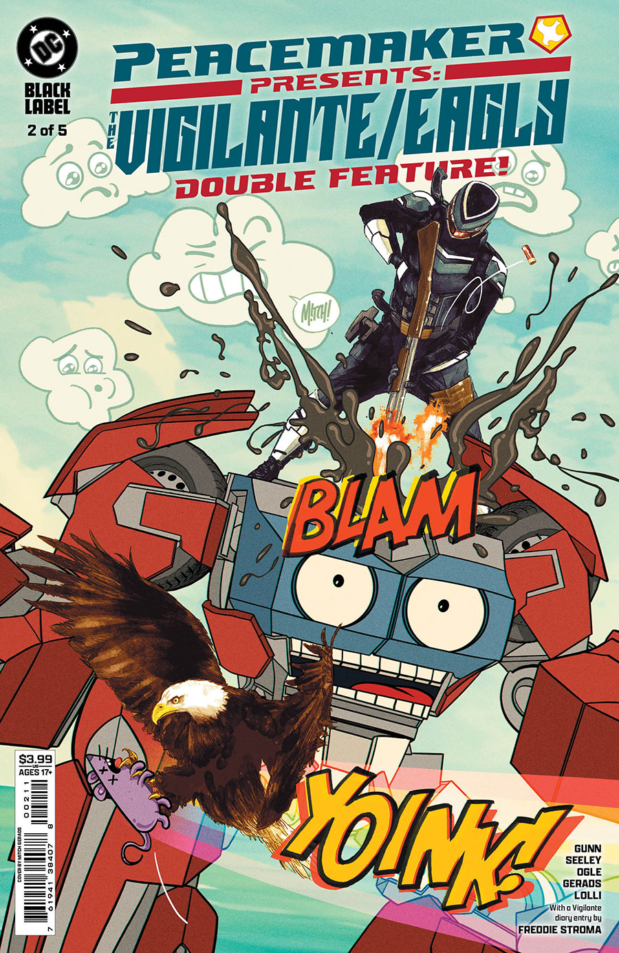 Peacemaker Presents The Vigilante Eagly Double Feature #2 Cover A Regular Mitch Gerads Cover