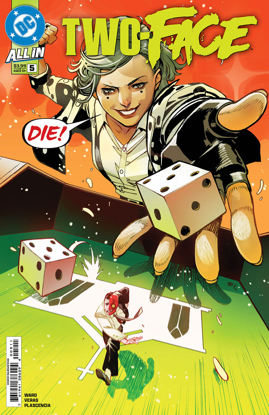 Two-Face #5 Cover A Regular Baldemar Rivas Cover (DC All In)