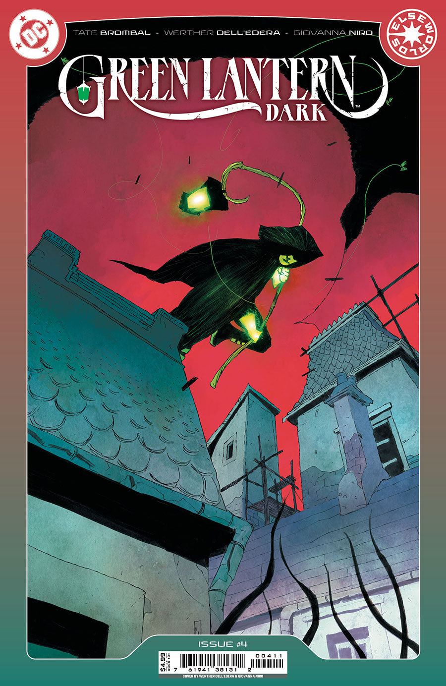 Green Lantern Dark #4 Cover A Regular Werther Dell Edera Cover
