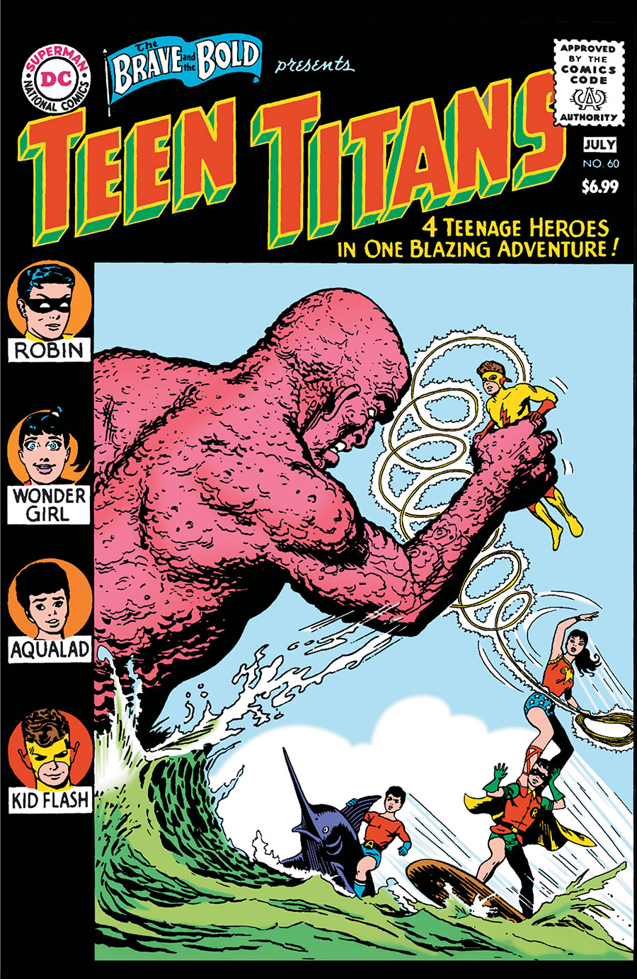 Brave And The Bold #60 Facsimile Edition Cover B Variant Nick Cardy Foil Cover