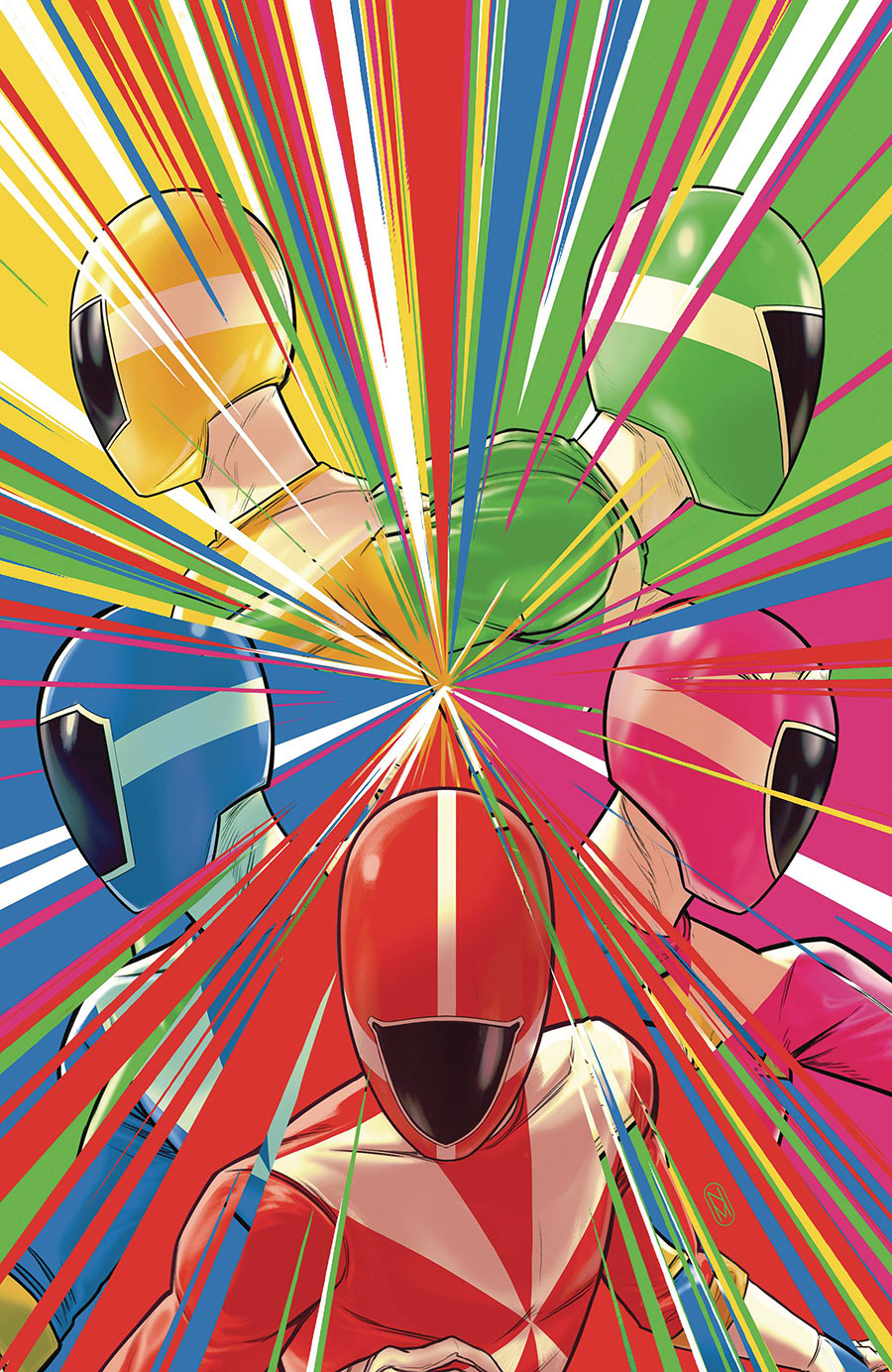 Power Rangers Prime #6 Cover D Incentive Nimit Malavia Virgin Cover