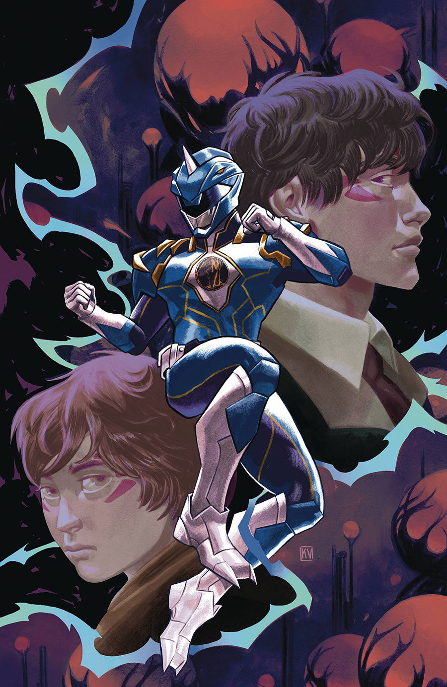 Power Rangers Prime #6 Cover E Incentive Keyla Valerio Virgin Variant Cover