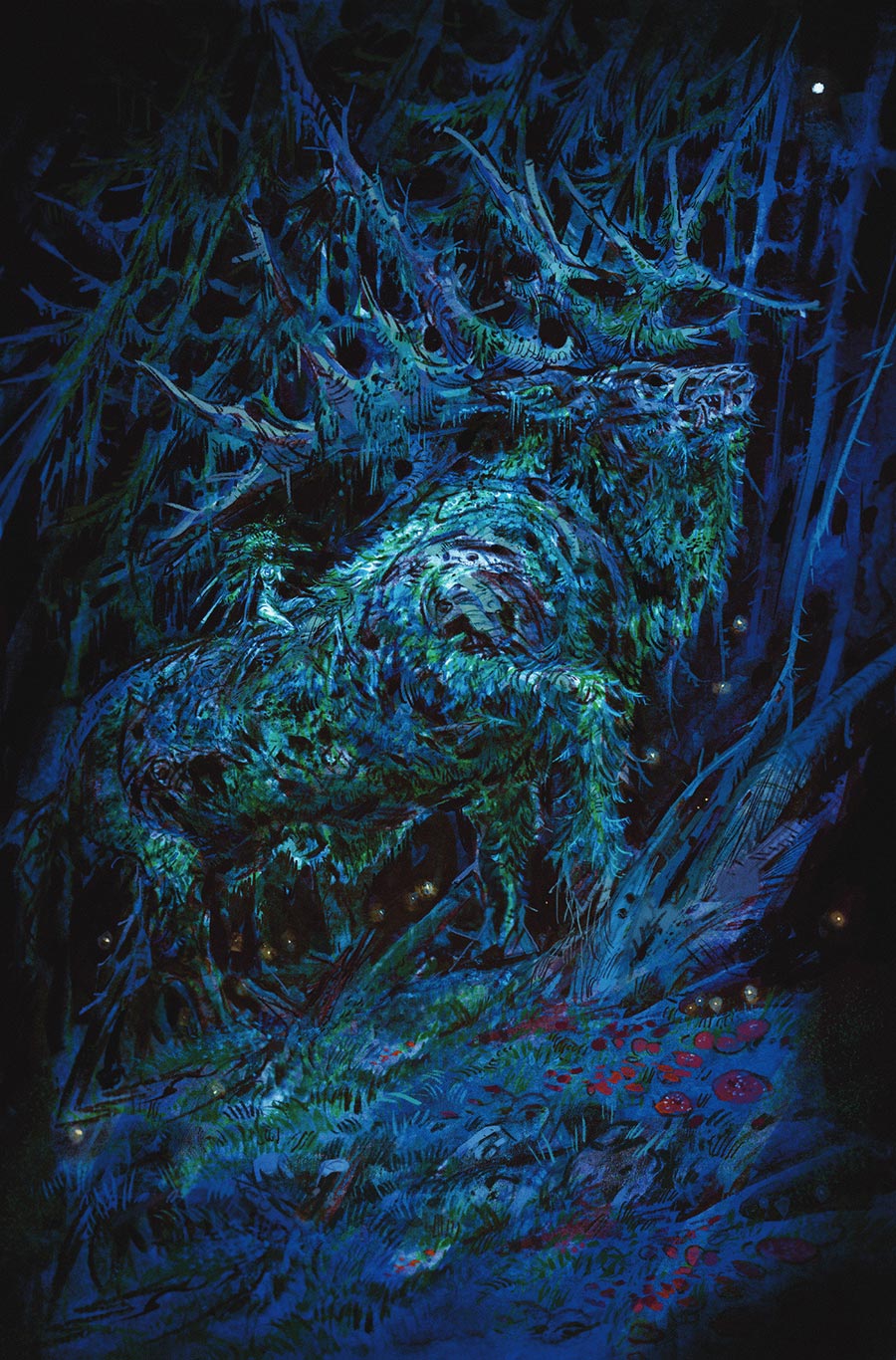 Creeping Below #4 Cover F Variant Vanesa Del Rey Unlimited Virgin Cover - RESOLICITED