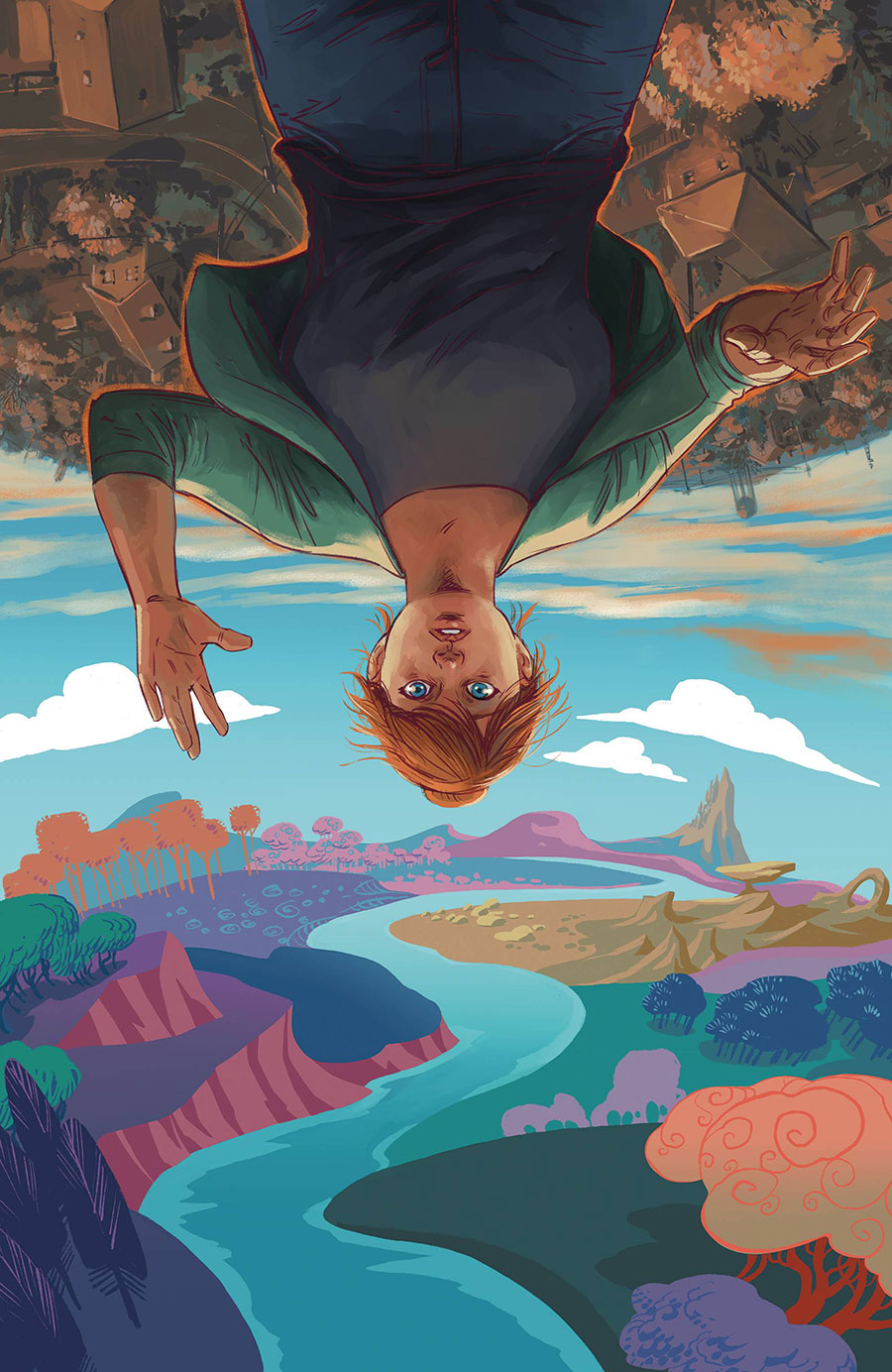 Uncanny Valley #9 Cover C Incentive Dave Wachter Virgin Cover