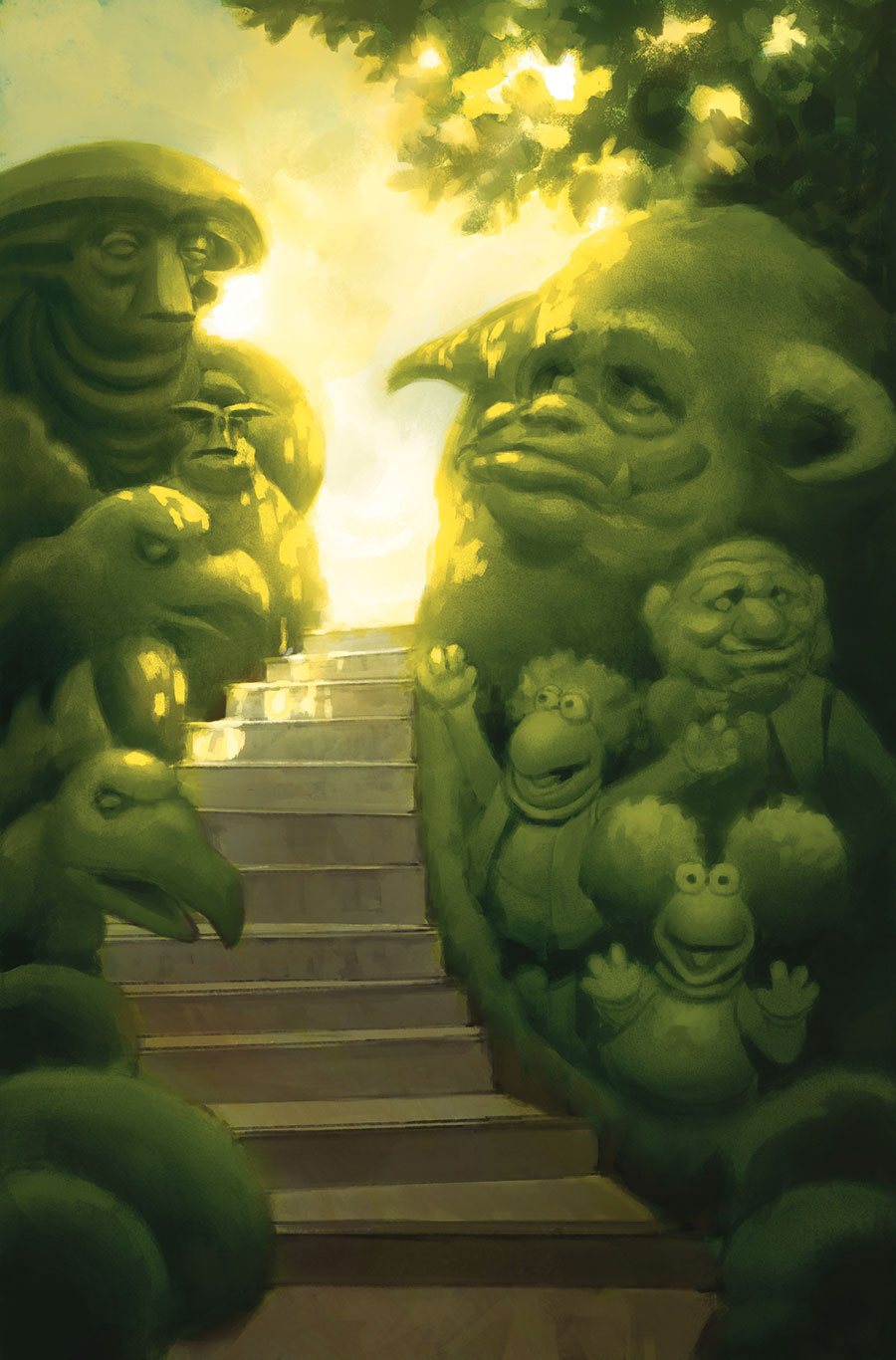 Jim Henson Presents #4 Cover F Variant Miguel Mercado Unlockable Virgin Cover - RESOLICITED
