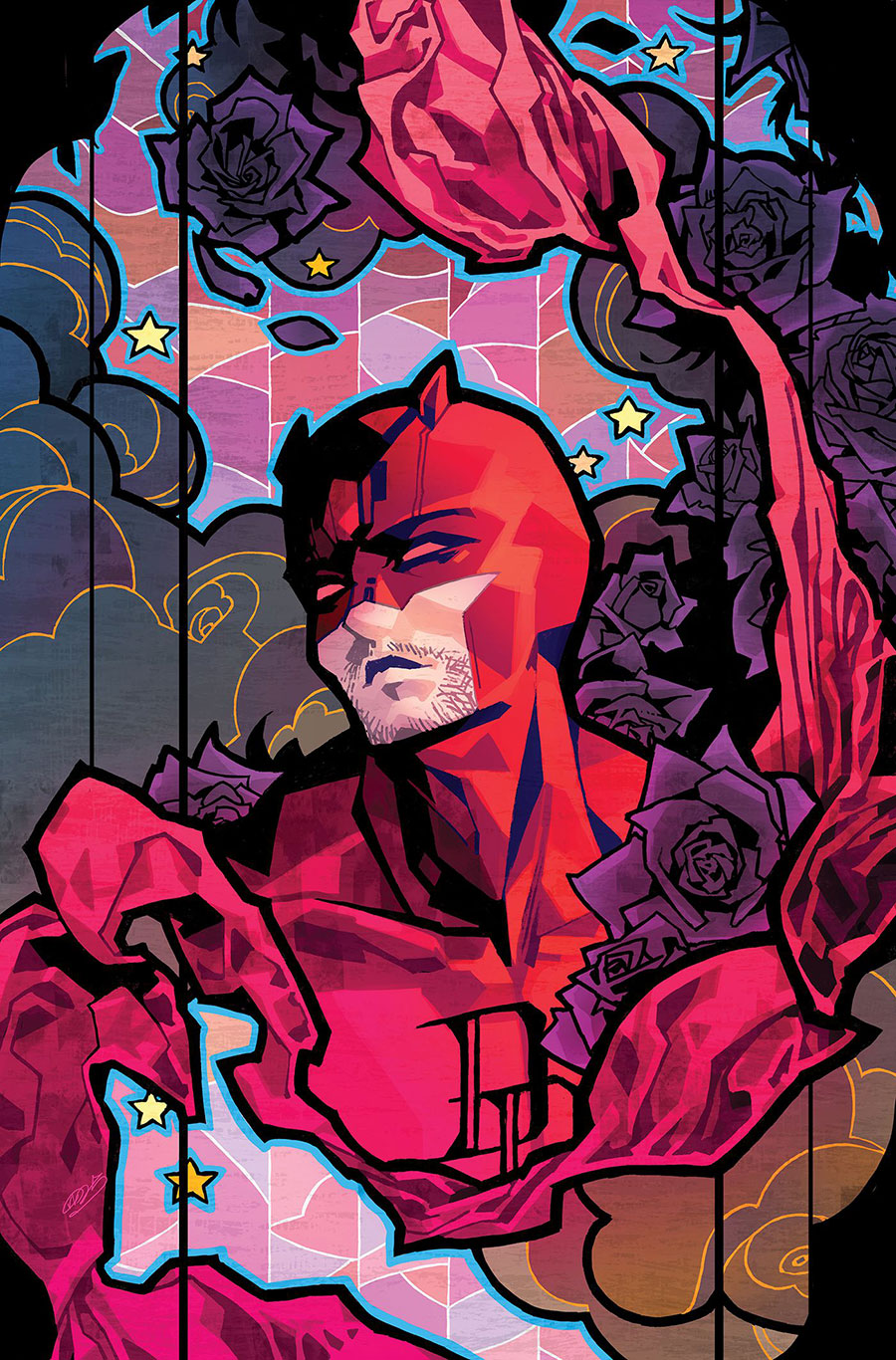 Daredevil Cold Day In Hell #1 Cover H Incentive Rose Besch Daredevil Virgin Cover