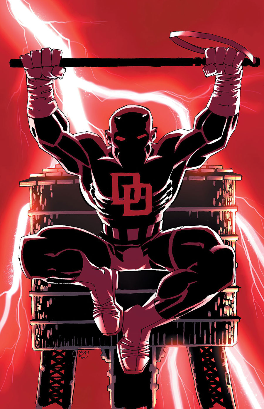 Daredevil Cold Day In Hell #1 Cover F Incentive Frank Miller Virgin Cover