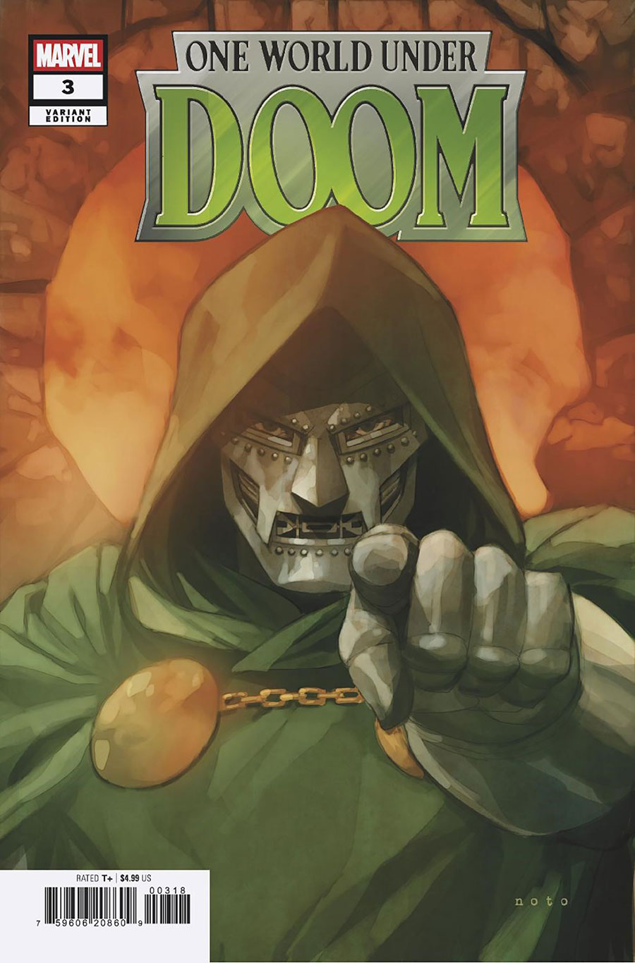 One World Under Doom #3 Cover F Incentive Phil Noto Variant Cover