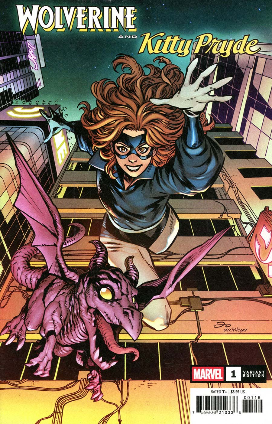 Wolverine And Kitty Pryde #1 Cover F Incentive Marcus To Variant Cover