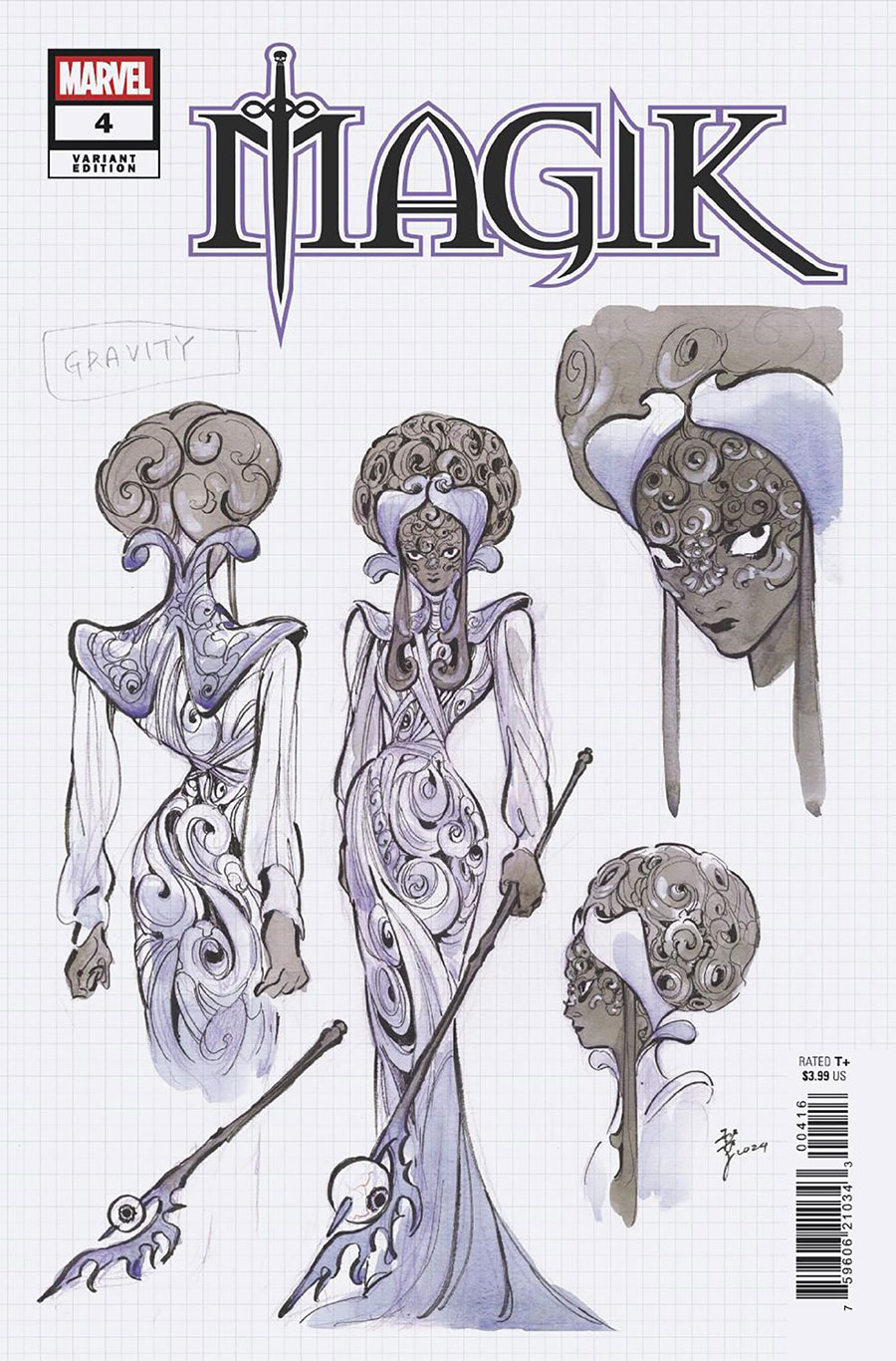 Magik Vol 2 #4 Cover C Incentive Peach Momoko Design Variant Cover