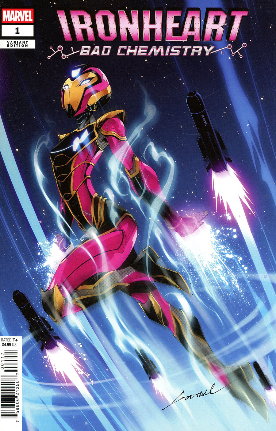 Ironheart Bad Chemistry #1 (One Shot) Cover D Incentive Godtail Variant Cover