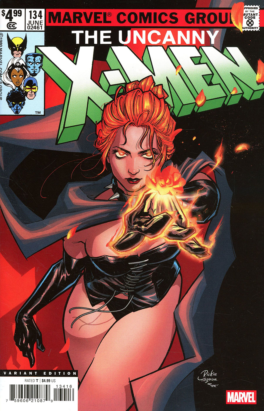 X-Men Vol 1 #134 Cover C Facsimile Edition Incentive Rickie Yagawa Variant Cover