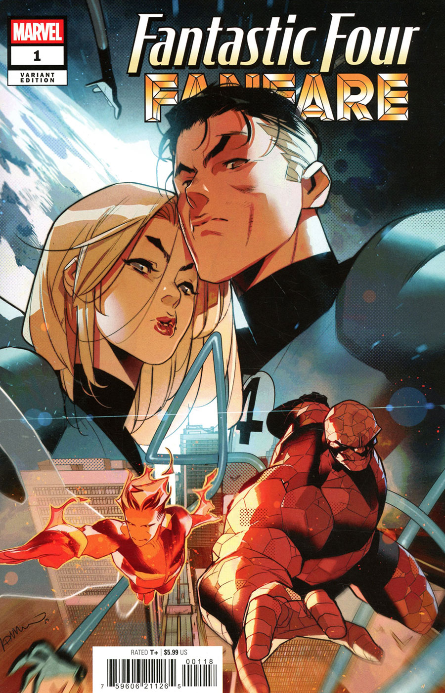Fantastic Four Fanfare #1 Cover F Incentive Simone Di Meo Variant Cover