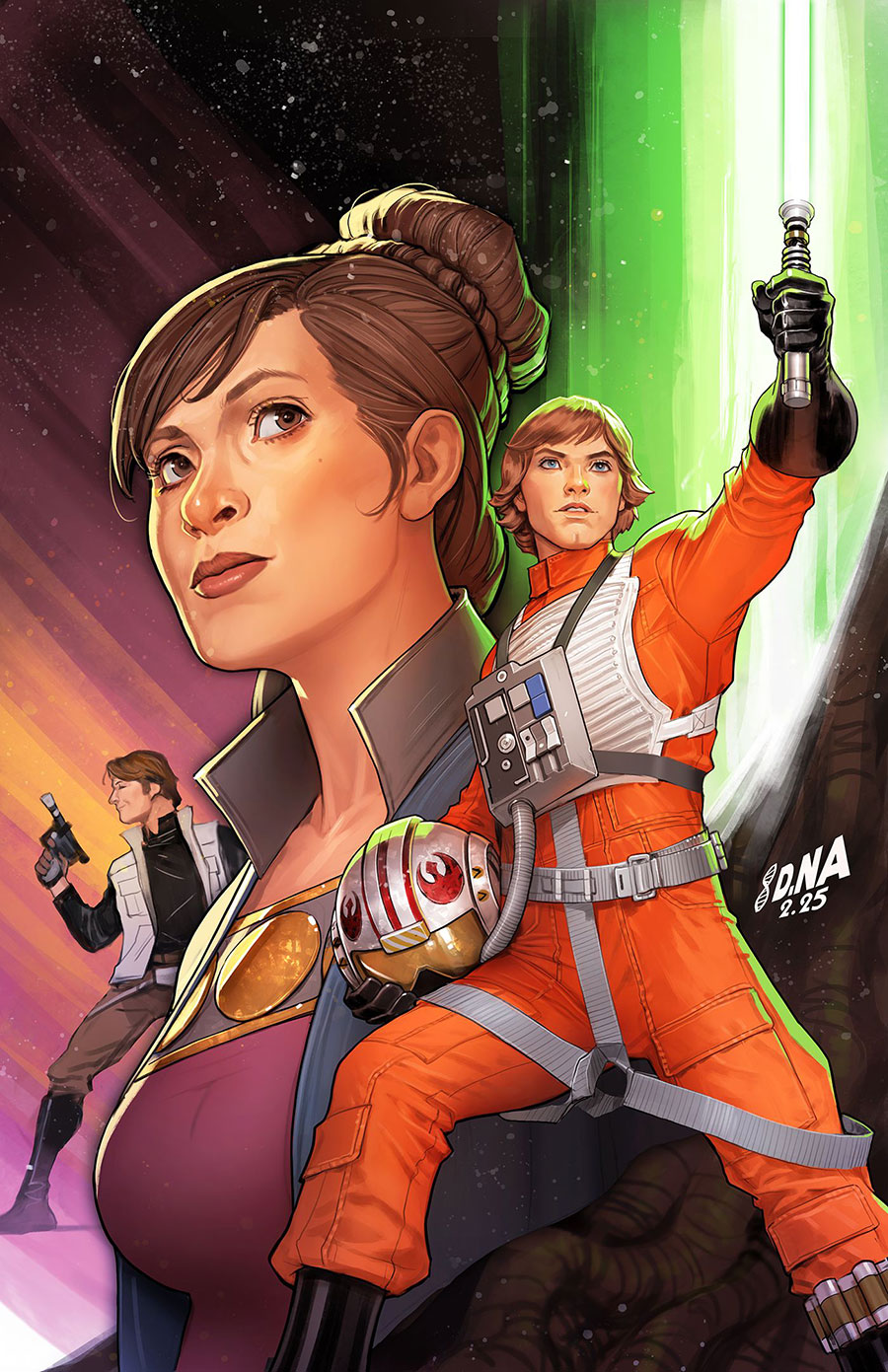 Star Wars Vol 6 #1 Cover L Incentive David Nakayama Virgin Cover