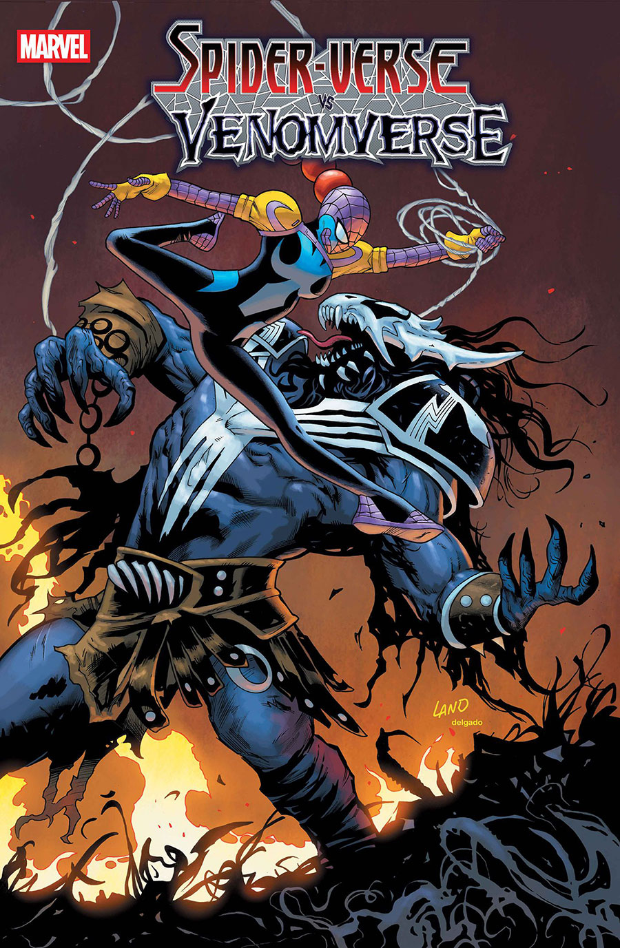 Spider-Verse vs Venomverse #1 Cover C Variant Greg Land Cover