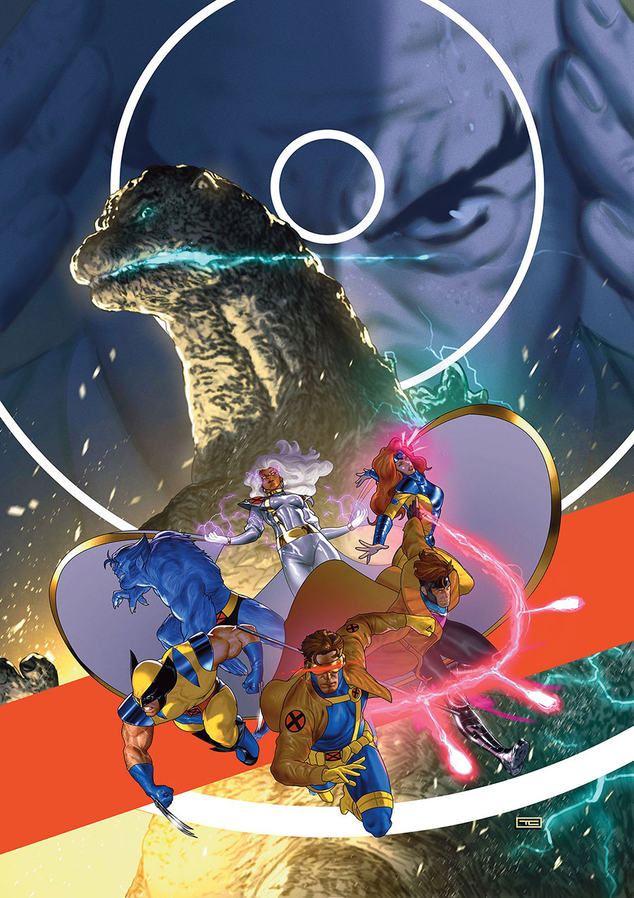 Godzilla vs X-Men #1 (One Shot) Cover I Incentive Taurin Clarke Virgin Cover