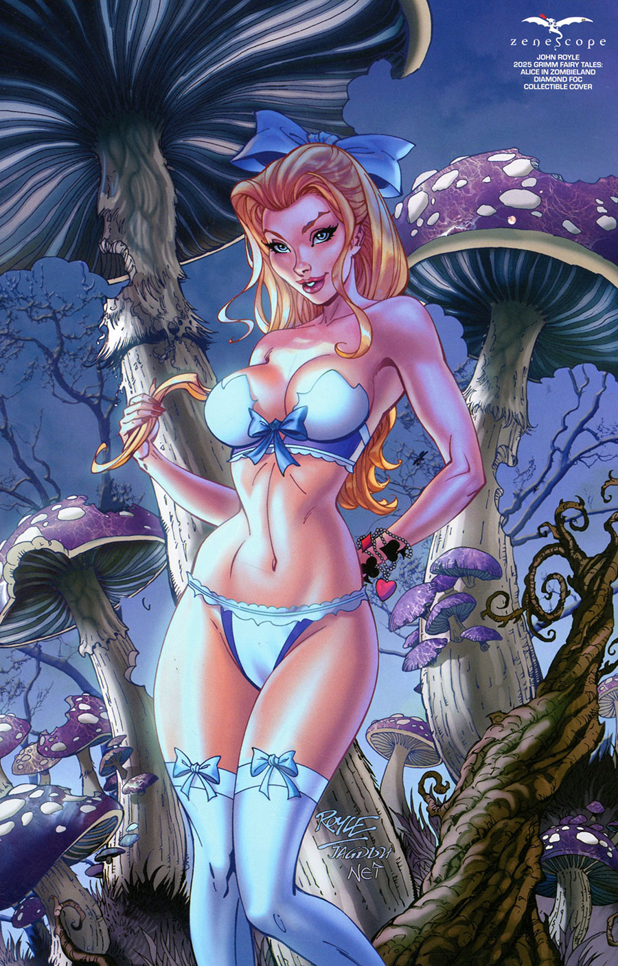 Grimm Fairy Tales Alice In Zombieland #1 (One Shot) Cover D Incentive John Royle Variant Cover