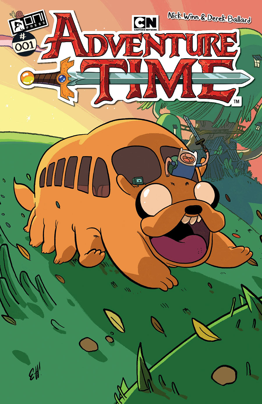 Adventure Time Vol 2 #1 Cover K Incentive Erica Henderson Variant Cover